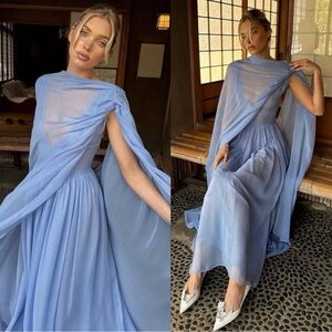 Helsa Women's Blue Maxi Dress